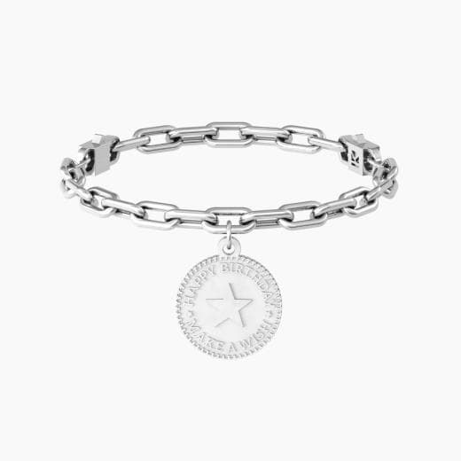 KIDULT - BRACCIALE MONETA | HAPPY BIRTHDAY in Bracciali Alba Gioielli - Casoria, commercioVirtuoso.it