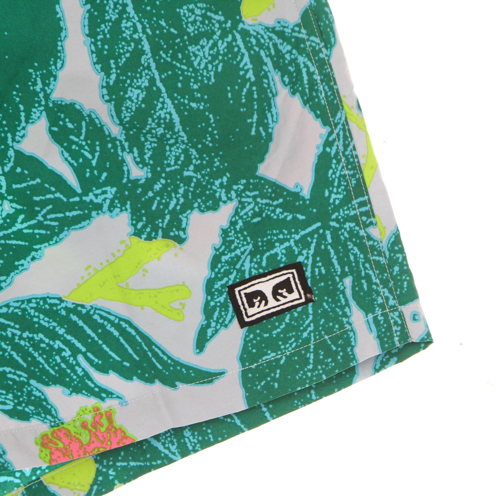 OBEY Pantaloncino Uomo Easy Relaxed Buds Short Good Grey Multi da uomo in Pantaloncini Drestige - Casamassima, commercioVirtuoso.it