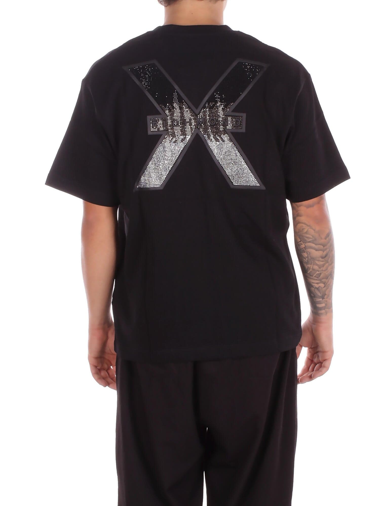 John Richmond T-shirt e Polo Nero da uomo in Polo Drestige - Casamassima, commercioVirtuoso.it