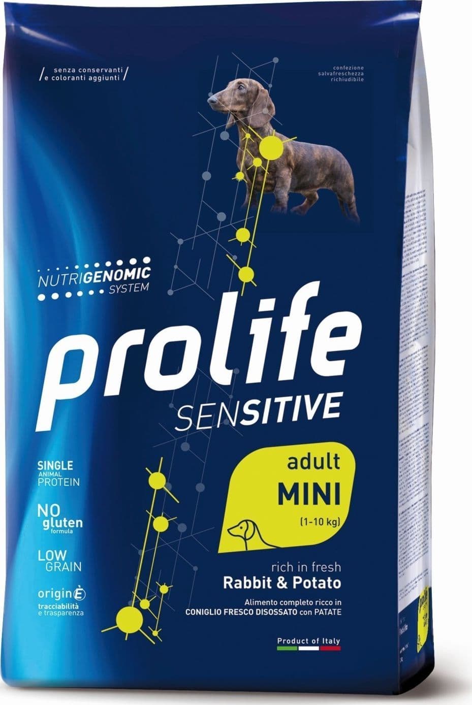 Prolife Sensitive mangime secco Cani Adulti Mini coniglio e patate 2 kg