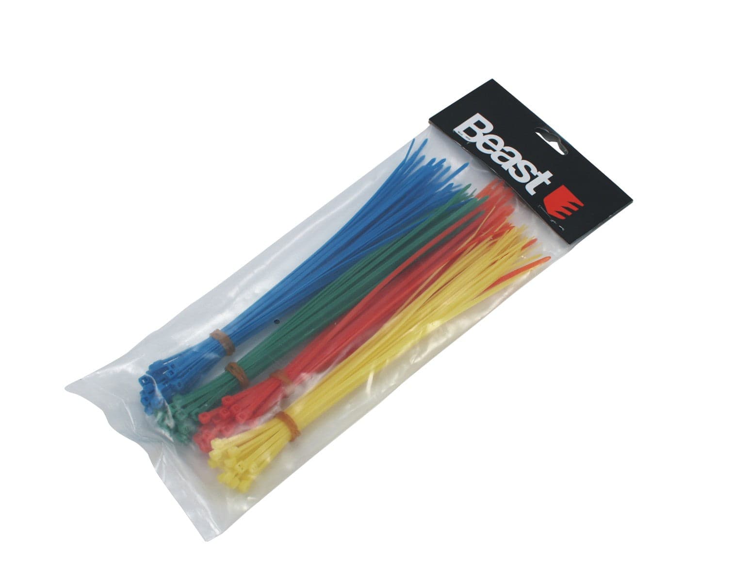 Fascette per cablaggio in nylon colorate 200 x 2,5 mm Beast 120 pezzi