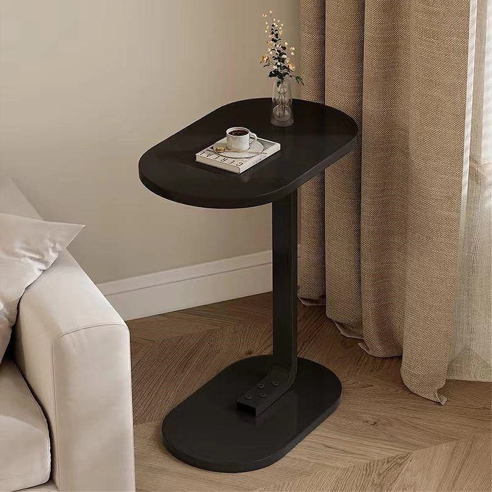 TAVOLINO A FORMA DI C PER DIVANO SOGGIORNO CAMERA LETTO MODERNO PORTATILE TAVOLO in Tavolini da caffè Trade Shop italia - Napoli, commercioVirtuoso.it