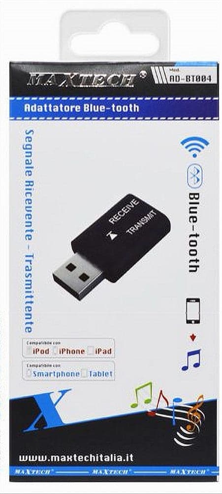ADATTATORE BLUETOOTH USB AUDIO SEGNALE RICEVENTE-TRASMITTENTE WIRELESS AD-BT004 in Ricevitori Hi-Fi Trade Shop italia - Napoli, commercioVirtuoso.it