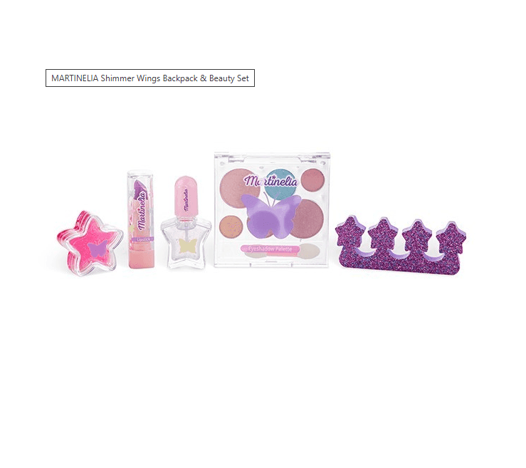 Martinelia - Beauty  Zainetto & Beauty Set in Set regalo Cartospedia - Napoli, commercioVirtuoso.it