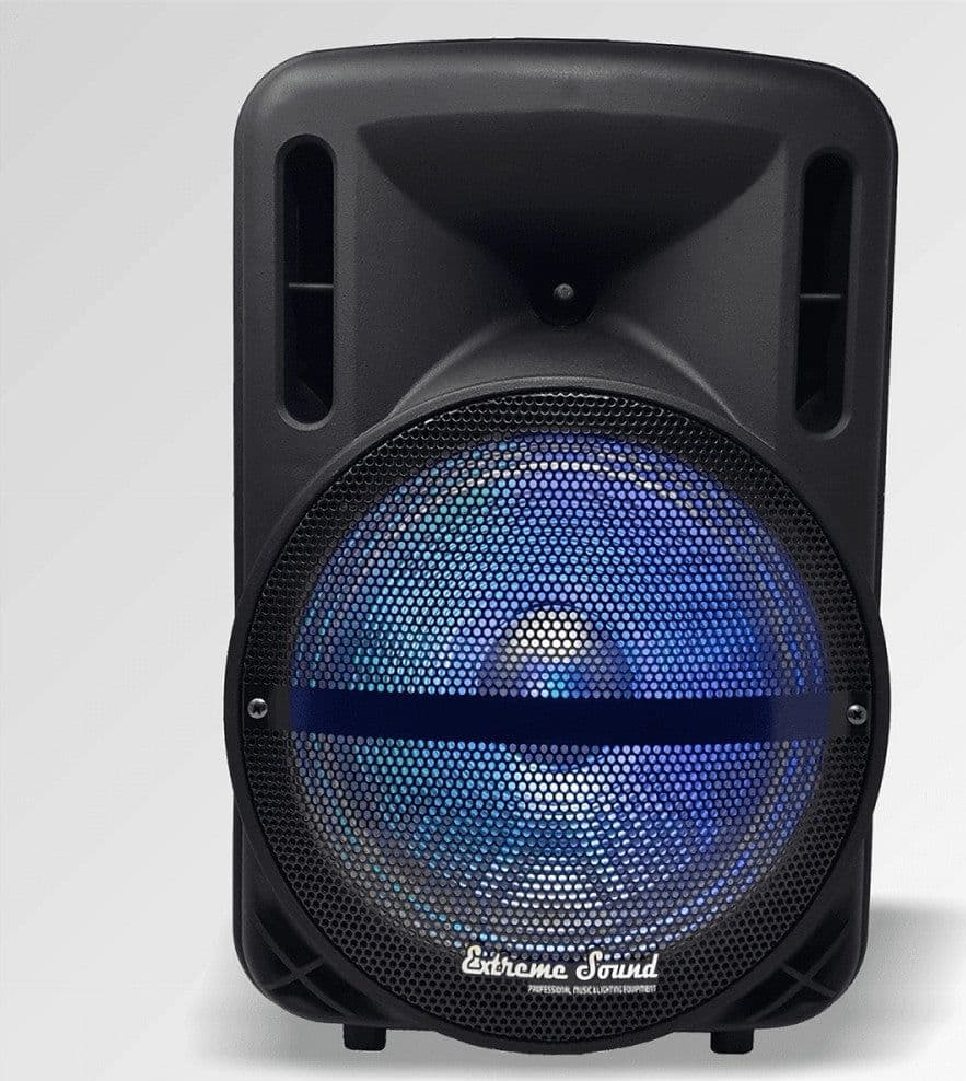 CASSA AUDIO A BATTERIA RICARICABILE TROLLEY WOOFER 10" USB EXTREME SOUND MOVE 10 in Monitor Trade Shop italia - Napoli, commercioVirtuoso.it