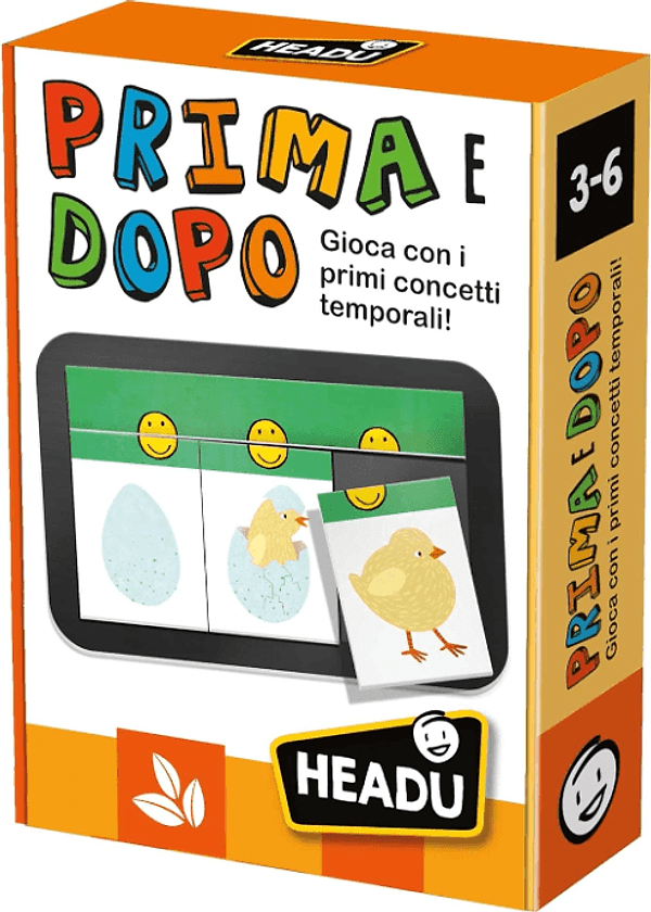 Headu - Prima E Dopo Gioca Con I Primi Concetti Temporali (3/6 Anni) - 4