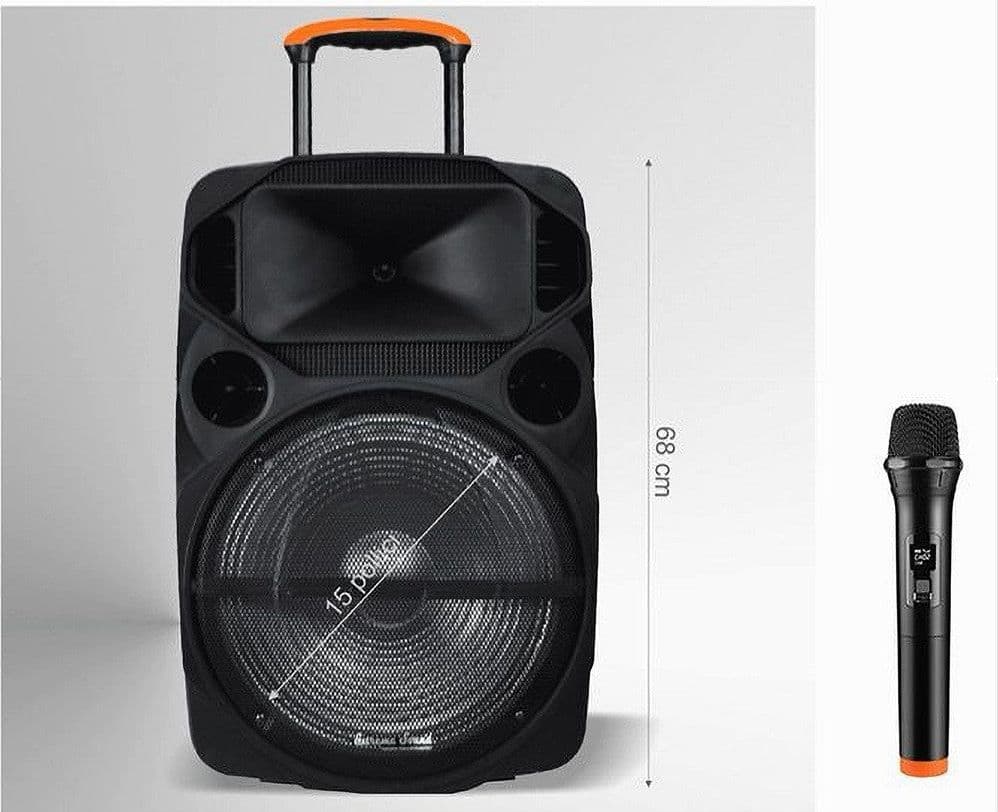 CASSA AUDIO PORTATILE BATTERIA WOOFER 15" USB MP3 MICROFONO EXTREME SOUND VAN-XL in Sistemi PA Trade Shop italia - Napoli, commercioVirtuoso.it