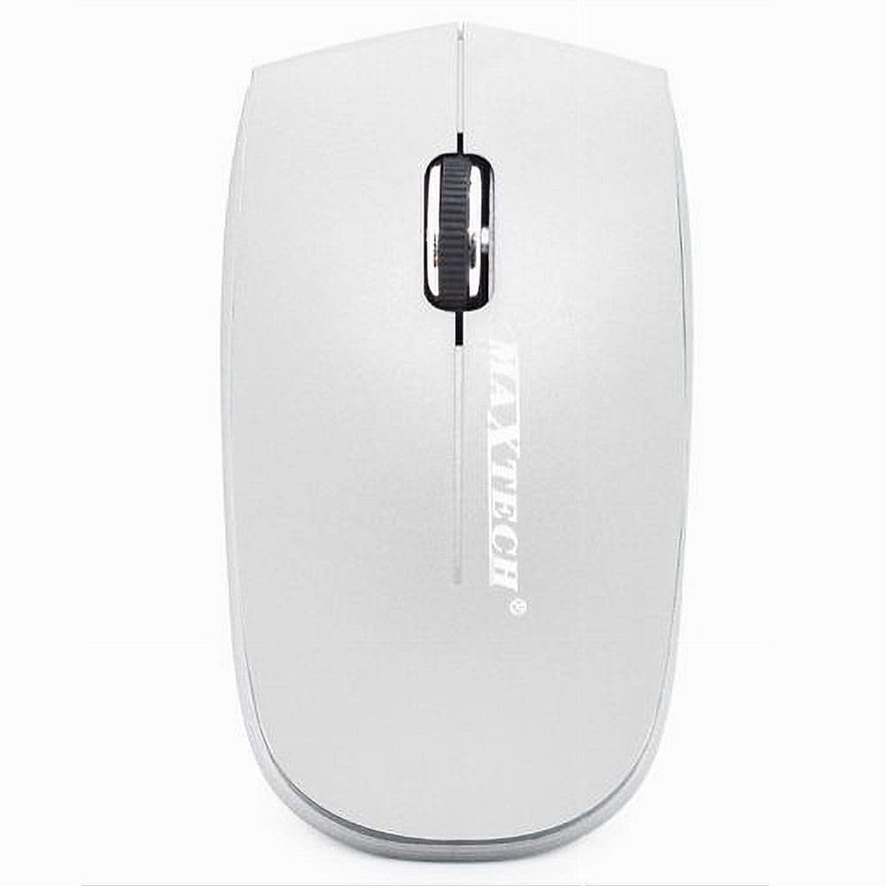 MOUSE WIRELESS DA 2.4 GHZ SENZA FILO ULTRA SLIM BIANCO - NERO PC TABLET DESIGN in Mouse da gioco Trade Shop italia - Napoli, commercioVirtuoso.it