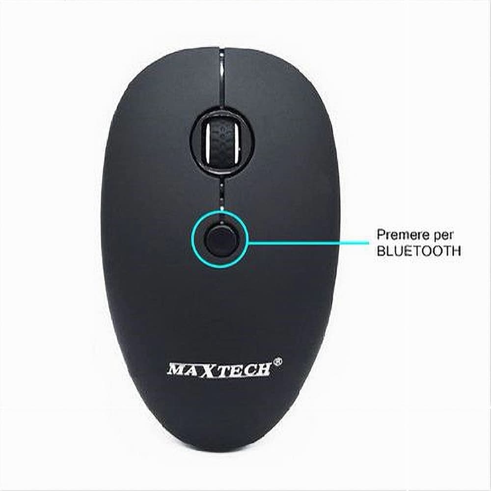 MOUSE BLUETOOTH WIRELESS 2.4GHZ SENZA FILI PER NOTEBOOK COMPUTER 4000 DPI M-Z021 in prodotto Trade Shop italia - Napoli, commercioVirtuoso.it