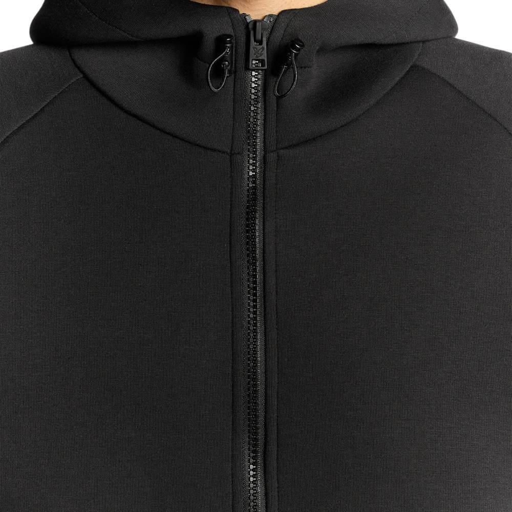 Lyle & Scott felpa nera a giubbino in neoprene ML2516V-Z865 in Felpe con cappuccio Prodotti di Classe - Nocera Superiore, commercioVirtuoso.it