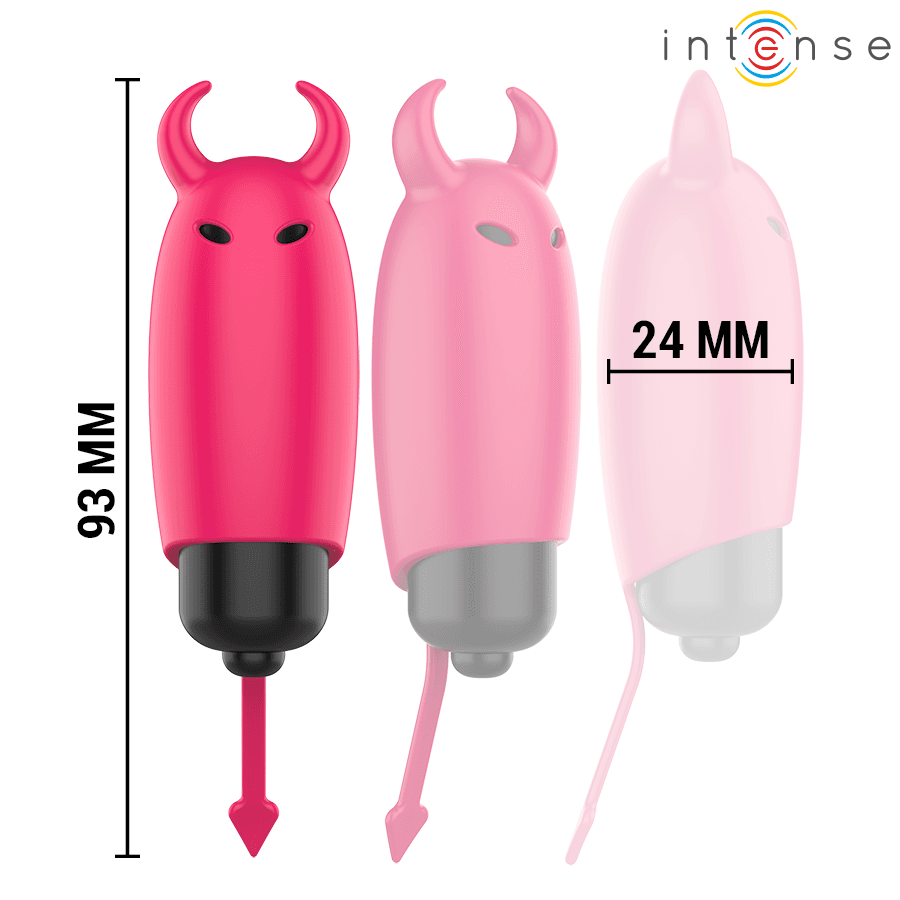 INTENSE - PROIETTILE VIBRANTE SCARLATTO RED DEMON 9,3 X 2,4 CM in Vibratori proiettile e ovuli vibranti Desideria Shop - Latina, commercioVirtuoso.it