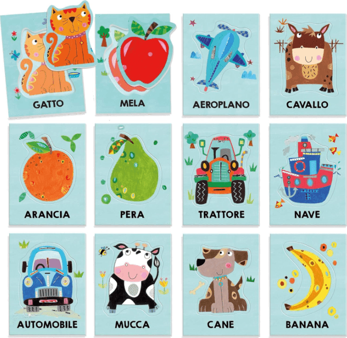 Headu - Baby Flashcards Montessori Ascolta E Pronuncia Le Prime Parole (1/3 Anni) in Flash Card Cartospedia - Napoli, commercioVirtuoso.it