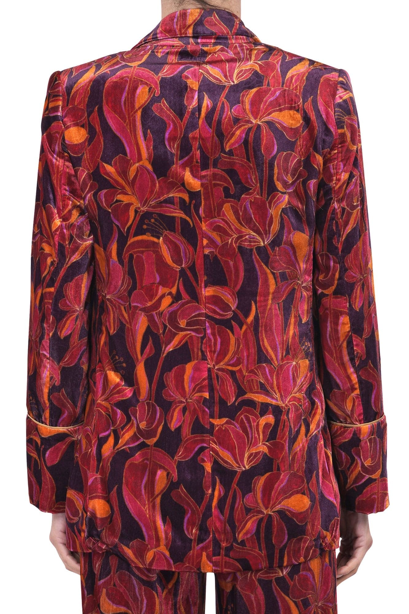 MALIPARMI Maliparmi - Giacca - 460719 - Fantasia Bordeaux da donna in Autocategorizzazione Drestige - Casamassima, commercioVirtuoso.it