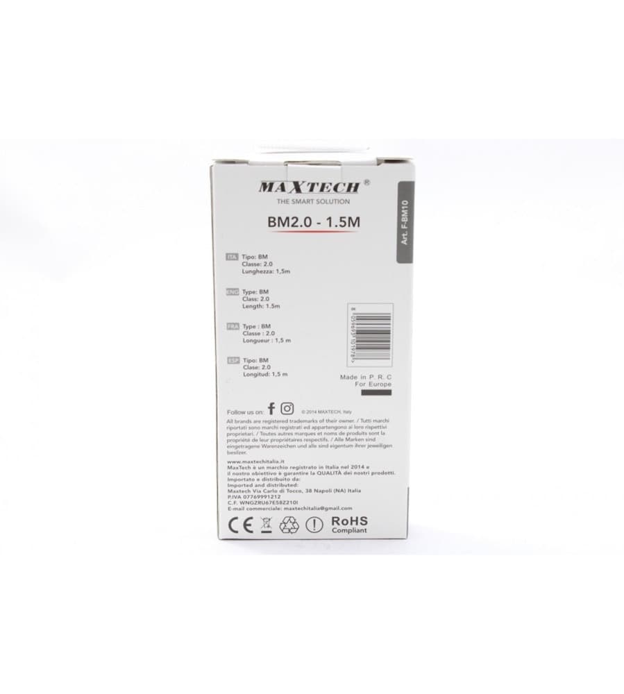CAVO F-BM10 CAVETTO PER STAMPANTE BM2.0 USB DA 1,5MT COMPATIBILE NOTEBOOK DESKTOP in prodotto Trade Shop italia - Napoli, commercioVirtuoso.it