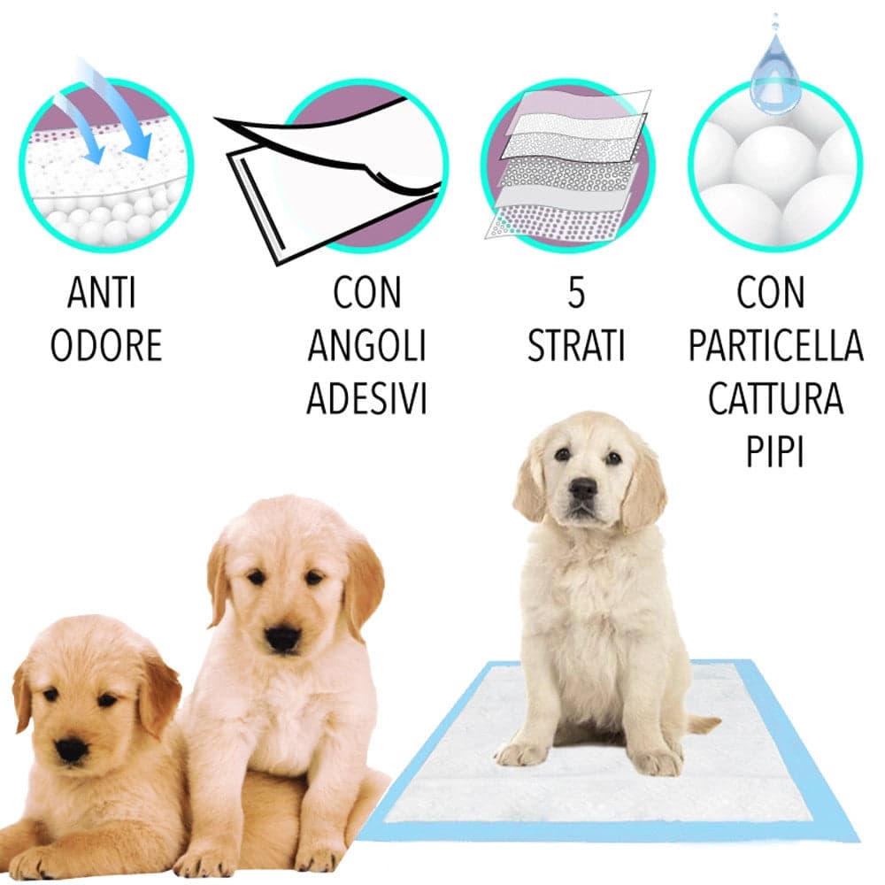 TRAVERSINE PER CANI E GATTI TAPPETI ASSORBENTI 60X90CM MIGLIOR PREZZO OFFERTA in Pannolini e mutande igieniche Trade Shop italia - Napoli, commercioVirtuoso.it