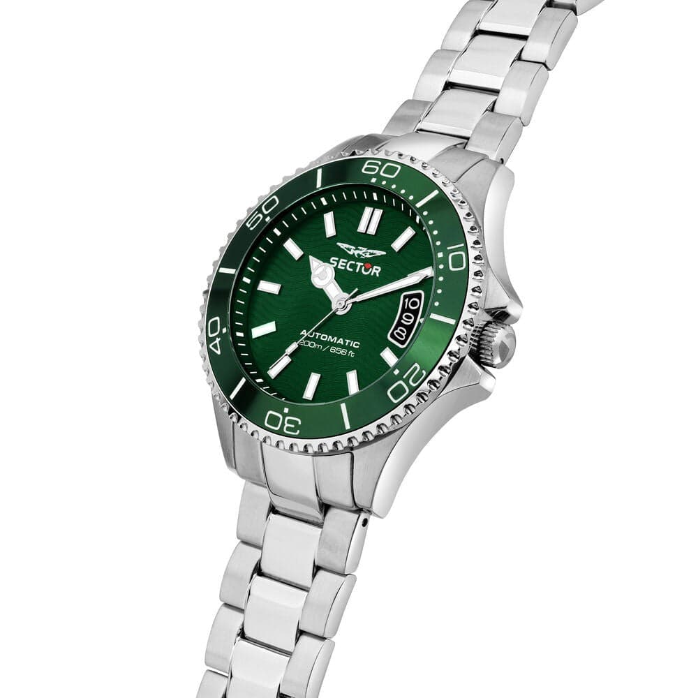 Sector 230 – Orologio Uomo Automatico Datario Verde (R3223161010) in Orologi da polso Web Time Orologi - Milano, commercioVirtuoso.it