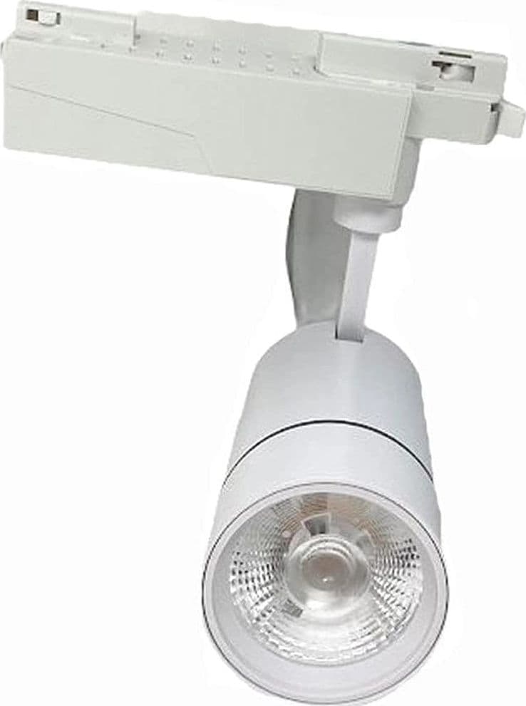 Faretto da binario led cob 30 W bianco faro soffitto proiettore luce F-30W-07AC in Faretti da soffitto Trade Shop italia - Napoli, commercioVirtuoso.it