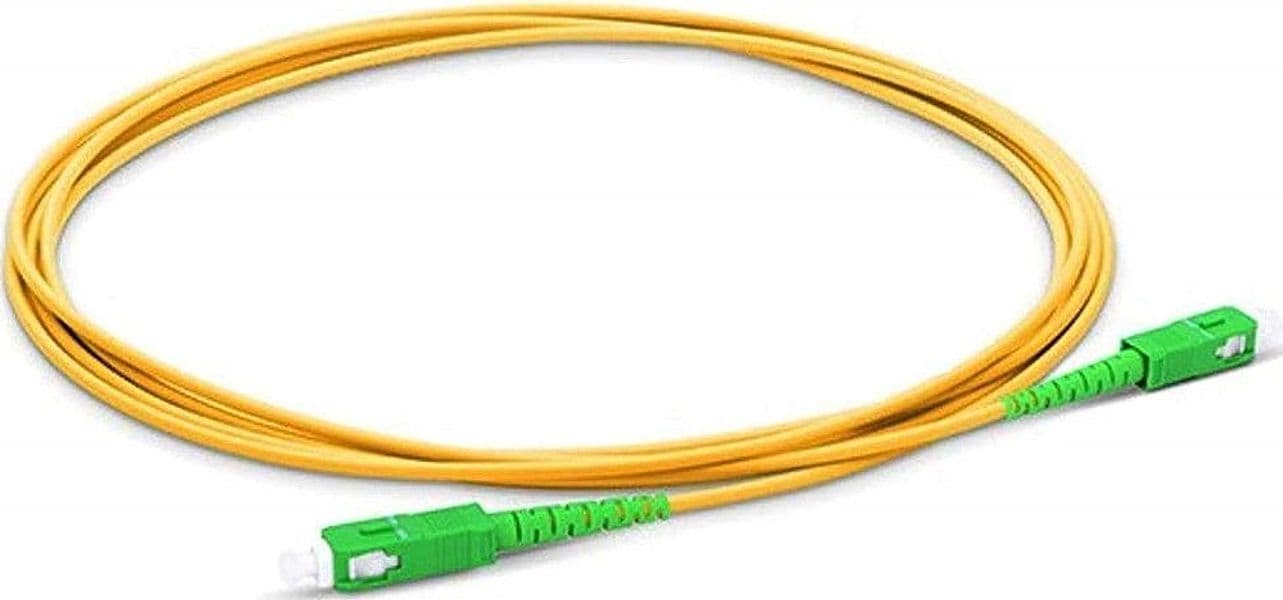CAVO FIBRA OTTICA MONOMODALE 9/125 SC-APC 1.8 MT PER ROUTER NOTEBOOK FO-D005-1.8 in prodotto Trade Shop italia - Napoli, commercioVirtuoso.it