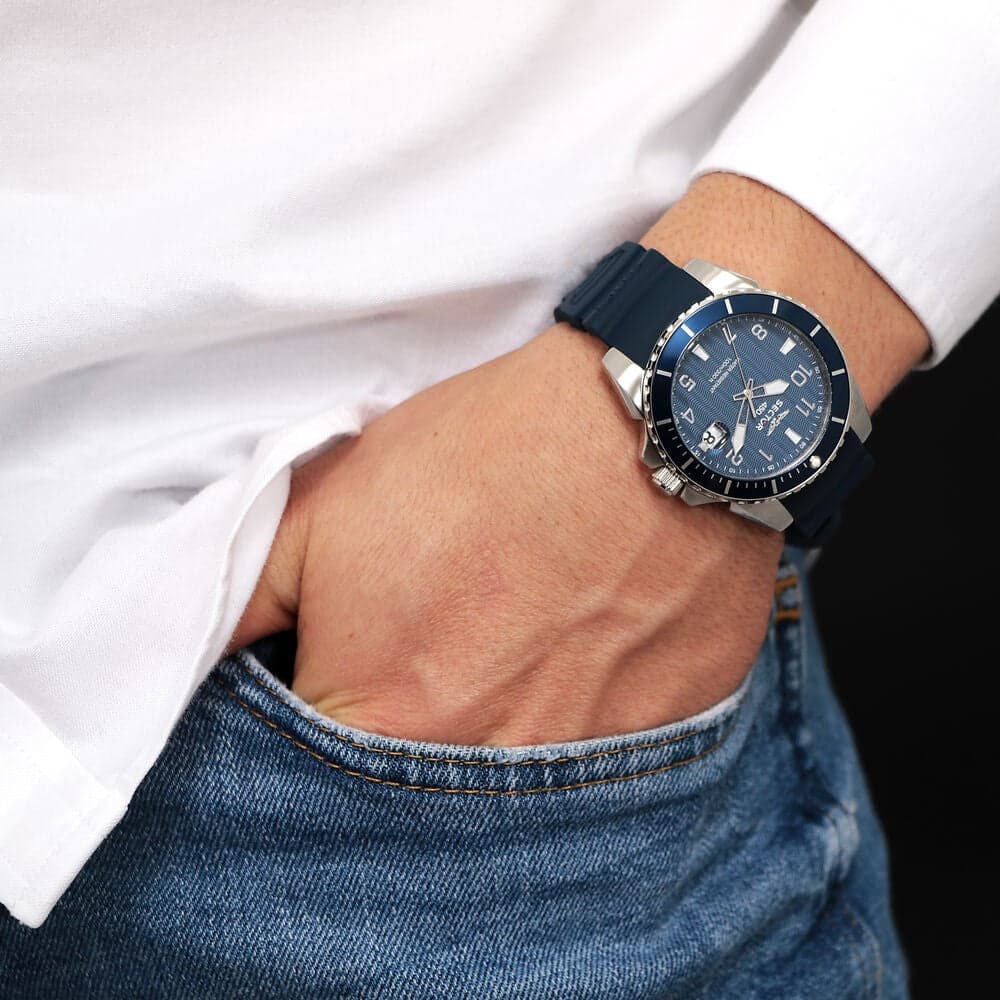 Sector 450 – Orologio Uomo Multifunzione Gomma Blu  (R3251276003) in Orologi da polso Web Time Orologi - Milano, commercioVirtuoso.it