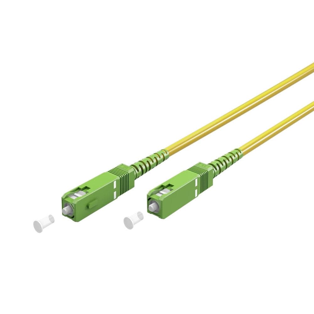 CAVO FIBRA OTTICA MONOMODALE 9/125 SC-APC 10 MT PER ROUTER NOTEBOOK FO-D005-10M in prodotto Trade Shop italia - Napoli, commercioVirtuoso.it