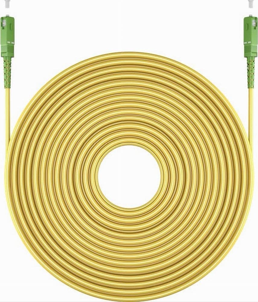 CAVO FIBRA OTTICA MONOMODALE 9/125 SC-APC 10 MT PER ROUTER NOTEBOOK FO-D005-10M in prodotto Trade Shop italia - Napoli, commercioVirtuoso.it
