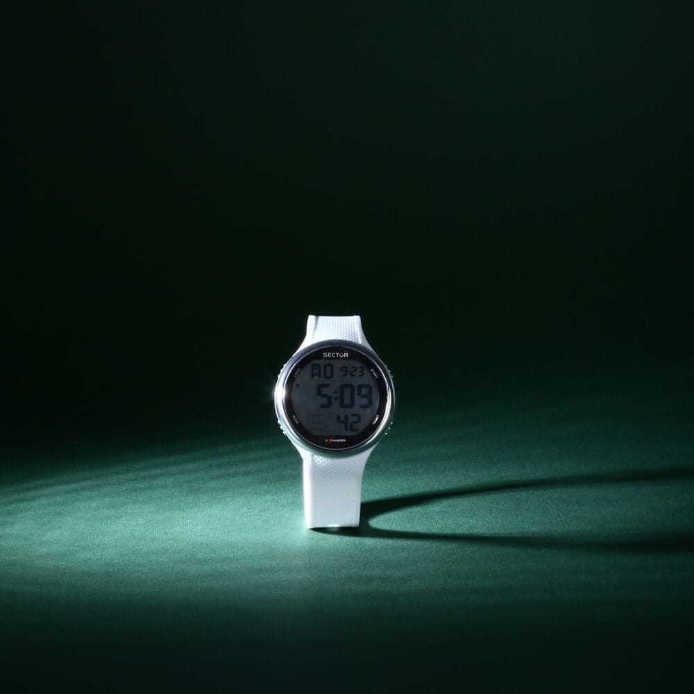 Sector EX-17 – Orologio Uomo Digitale Gomma Bianco (R3251277005) in Orologi da polso Web Time Orologi - Milano, commercioVirtuoso.it