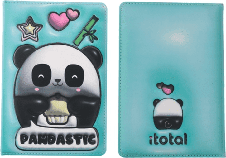 ITOTAL- NOTEBOOK A5 ITOTAL 3D SQUISHY PANDA in Blocchi appunti e taccuini Cartospedia - Napoli, commercioVirtuoso.it