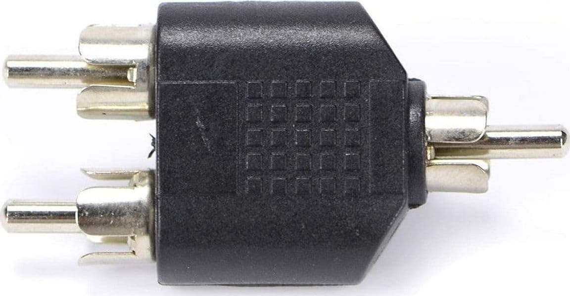 CONNETTORE ADATTATORE SPLITTER SPINA RCA MASCHIO A 2XRCA MASCHIO AUDIO RCA C-027 in Connettori RCA Trade Shop italia - Napoli, commercioVirtuoso.it