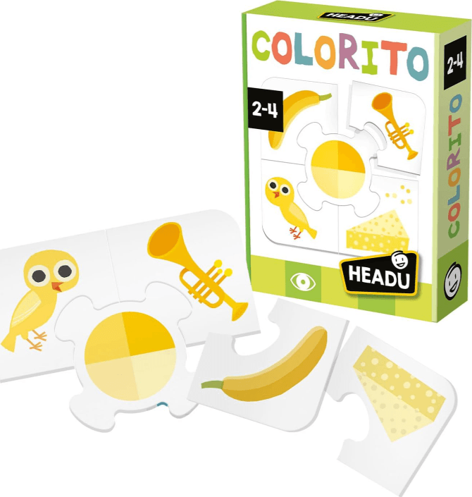 Headu - Colorito Montessori Riconosci E Associa I Colori  (2/4 Anni) in Flash Card Cartospedia - Napoli, commercioVirtuoso.it