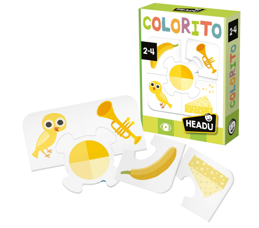 Headu - Colorito Montessori Riconosci E Associa I Colori  (2/4 Anni) in Flash Card Cartospedia - Napoli, commercioVirtuoso.it