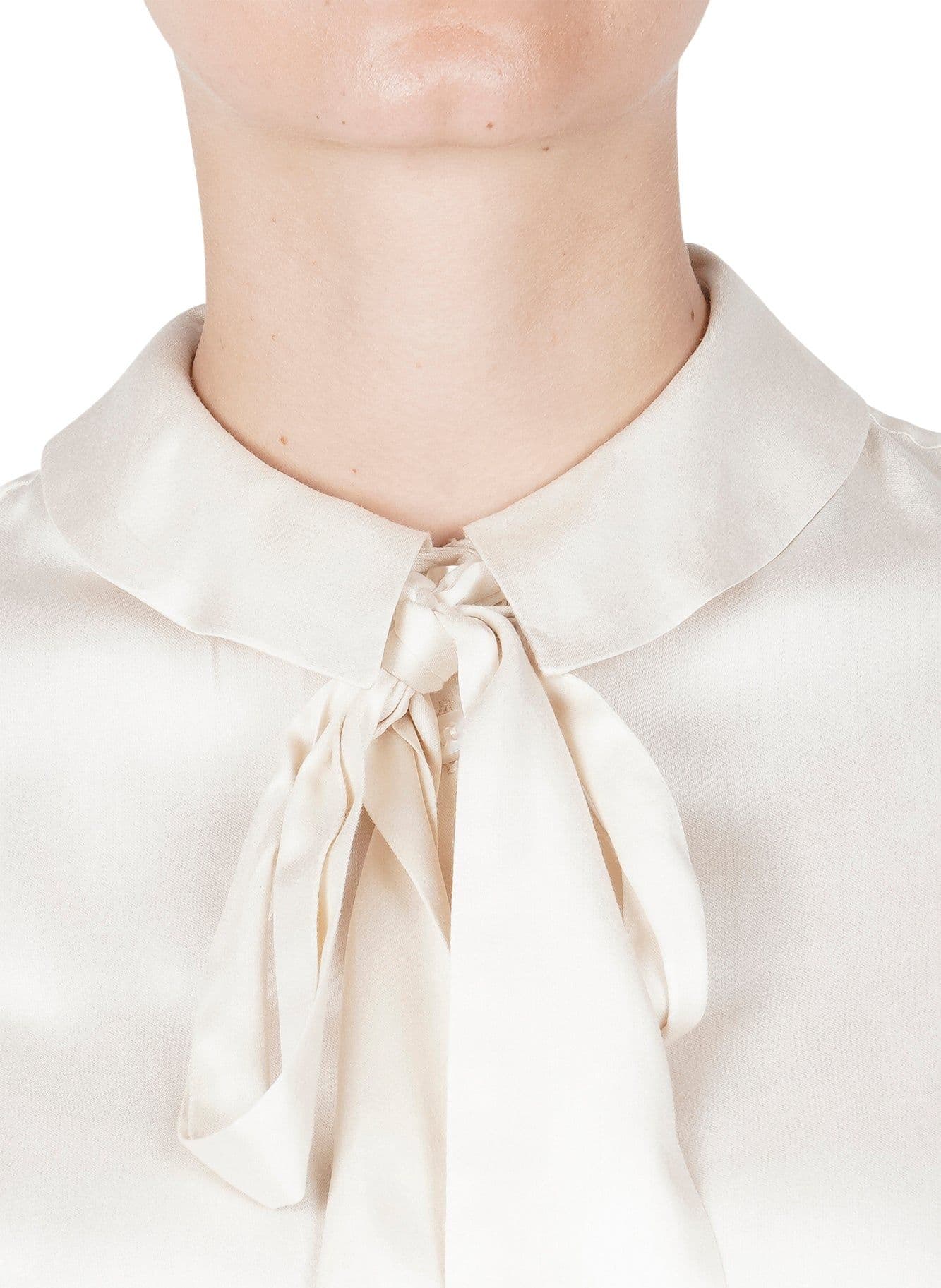 ALESSIA SANTI Alessia Santi - Camicia - 460327 - Latte da donna in Bluse e camicie Drestige - Casamassima, commercioVirtuoso.it