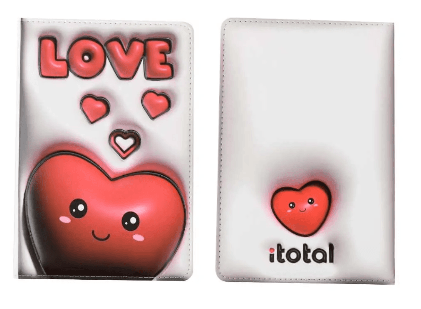 ITOTAL - NOTEBOOK A5 ITOTAL 3D SQUISHY CUORE in Quaderni da scrittura Cartospedia - Napoli, commercioVirtuoso.it