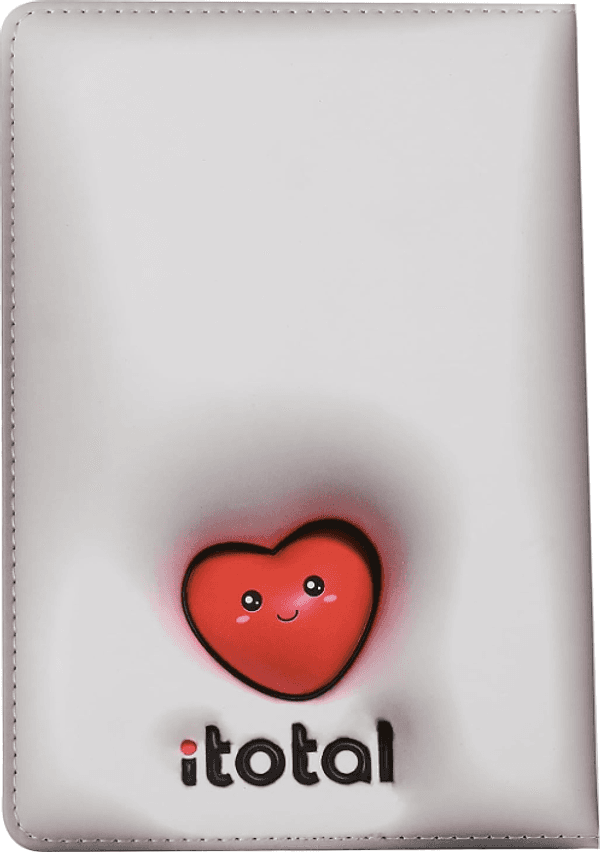 ITOTAL - NOTEBOOK A5 ITOTAL 3D SQUISHY CUORE in Quaderni da scrittura Cartospedia - Napoli, commercioVirtuoso.it