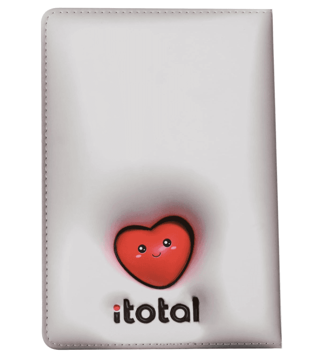 ITOTAL - NOTEBOOK A5 ITOTAL 3D SQUISHY CUORE in Quaderni da scrittura Cartospedia - Napoli, commercioVirtuoso.it
