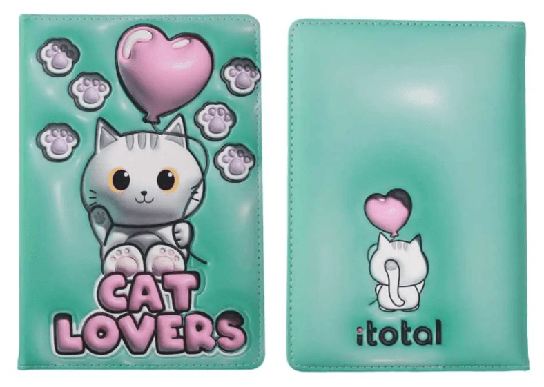 ITOTAL - NOTEBOOK A5 ITOTAL 3D SQUISHY GATTO BIANCO in Quaderni da scrittura Cartospedia - Napoli, commercioVirtuoso.it