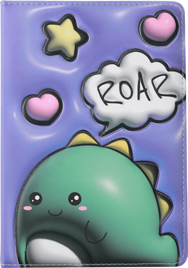 ITOTAL - NOTEBOOK A5 ITOTAL 3D SQUISHY DINO