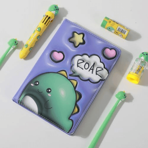 ITOTAL - NOTEBOOK A5 ITOTAL 3D SQUISHY DINO in Diari Cartospedia - Napoli, commercioVirtuoso.it