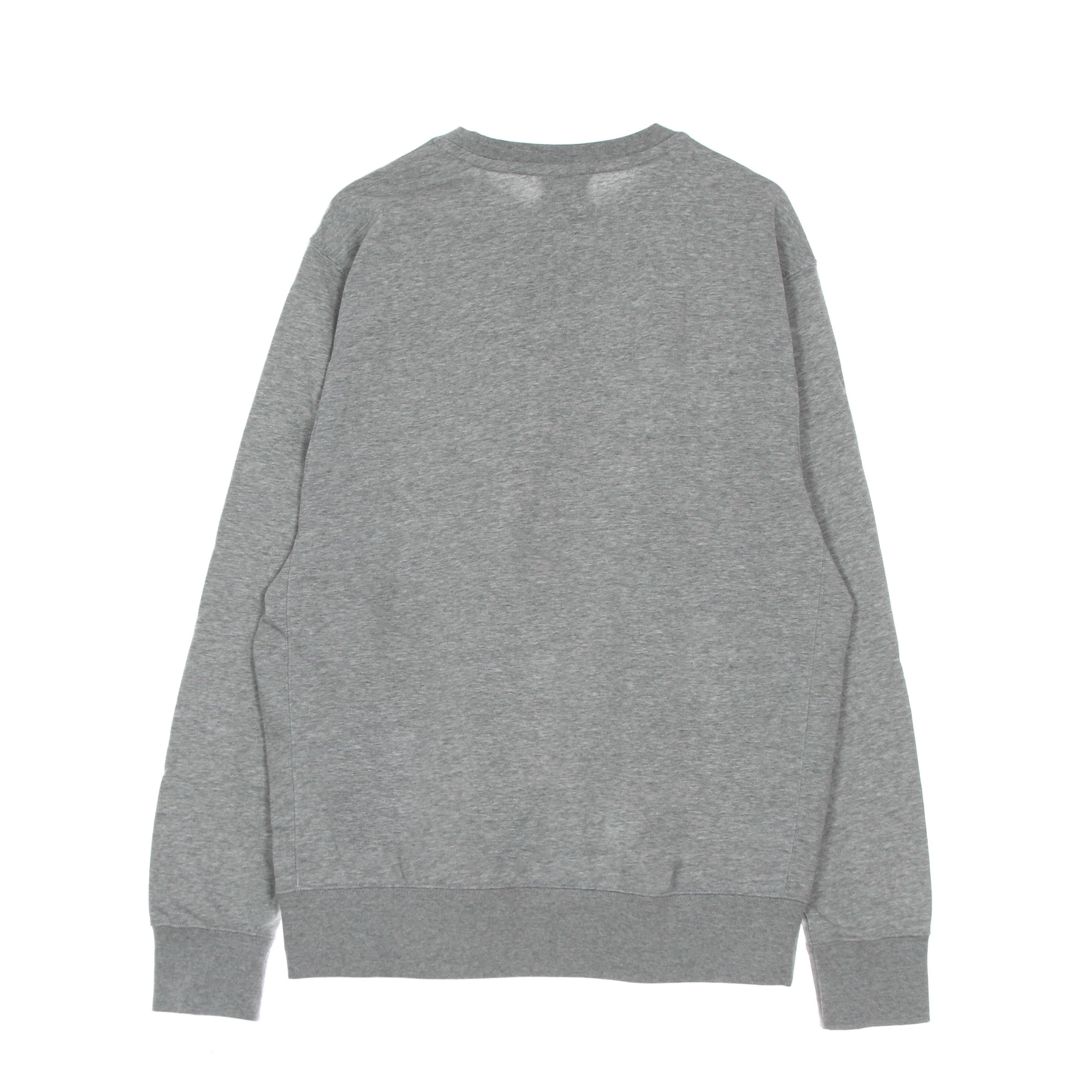 Nike Felpa Leggera Girocollo Uomo Sportswear Club Dk Grey Heather/white da uomo in Felpe con cappuccio Drestige - Casamassima, commercioVirtuoso.it
