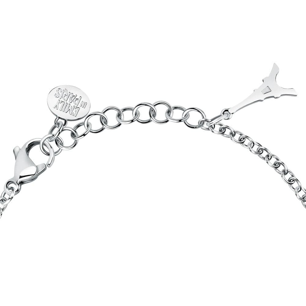 Bracciale Emily in Paris – Cuore Rosa e Acciaio Bicolor (SAIX31) in Bracciali Web Time Orologi - Milano, commercioVirtuoso.it