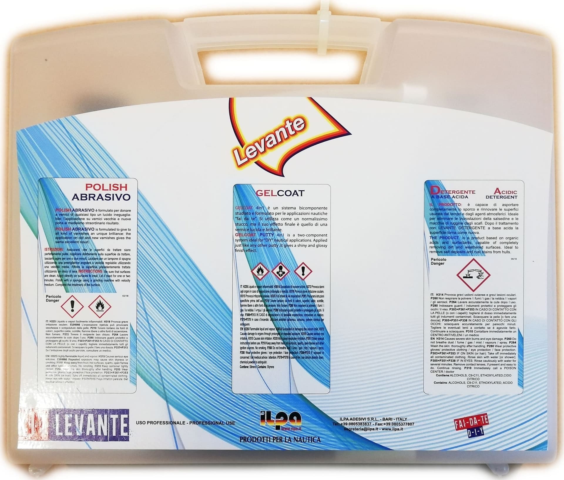 Levante kit nautica in valigetta salvaspazio in Sandali Aloiserw.com - Altomonte, commercioVirtuoso.it