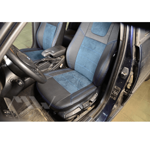 Coprisedili su misura per BMW 3 (E46) (1998-2007), Leather style in Set per interni Autooggetti.it - Roma, commercioVirtuoso.it