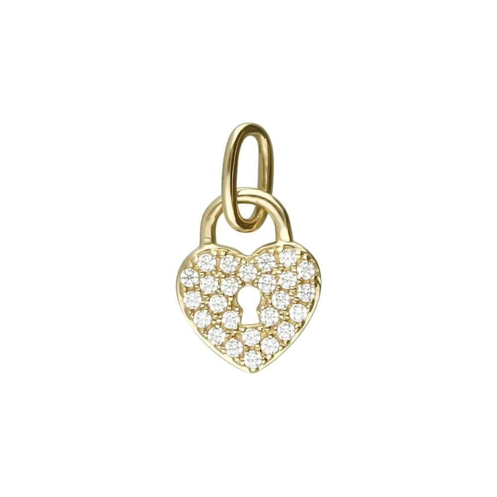 STROILI - PENDENTE Poeme oro giallo e Cubic zirconia