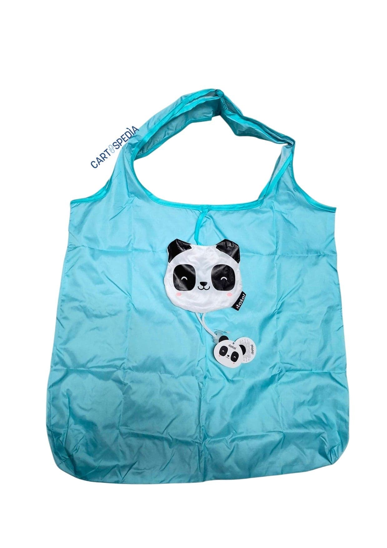 iTotal - Shopper Pieghevole Panda in Borse riutilizzabili per la spesa Cartospedia - Napoli, commercioVirtuoso.it