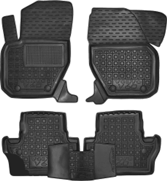 Tappetini di gomma su misura per Volvo S60/V60 (2010-2018) in Tappetini antiscivolo Autooggetti.it - Roma, commercioVirtuoso.it