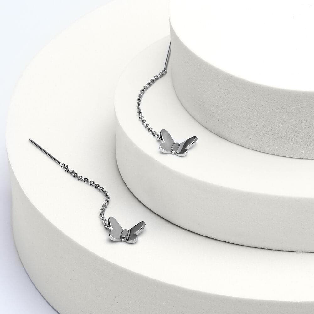 Orecchini Morellato Donna Farfalla Pendenti Acciaio (SAUN33) in Orecchini Web Time Orologi - Milano, commercioVirtuoso.it