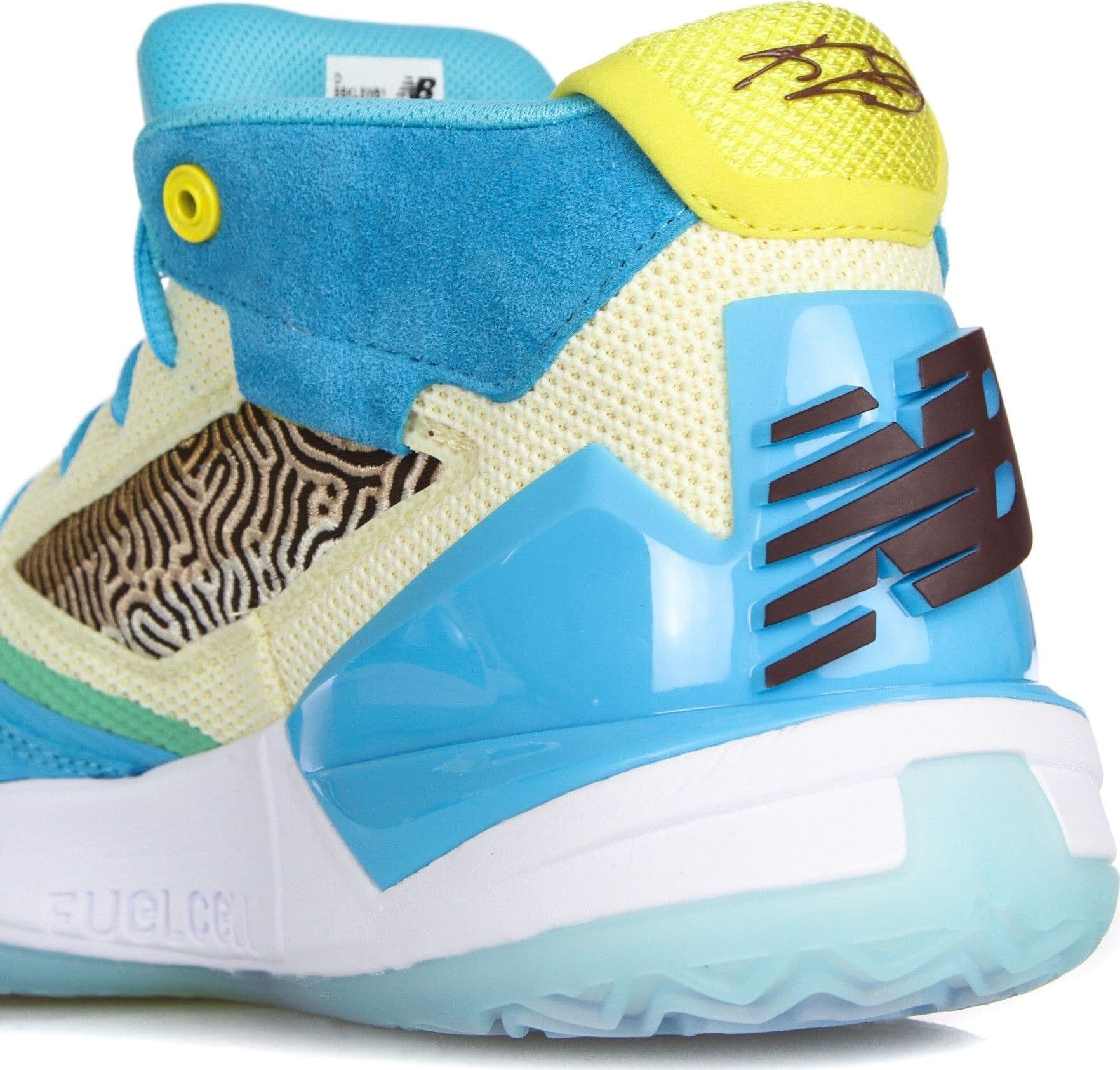 NEW BALANCE Scarpa Alta Uomo Kawhi "moreno Valley" Yellow/green/light Blue da uomo in Sneaker casual Drestige - Casamassima, commercioVirtuoso.it