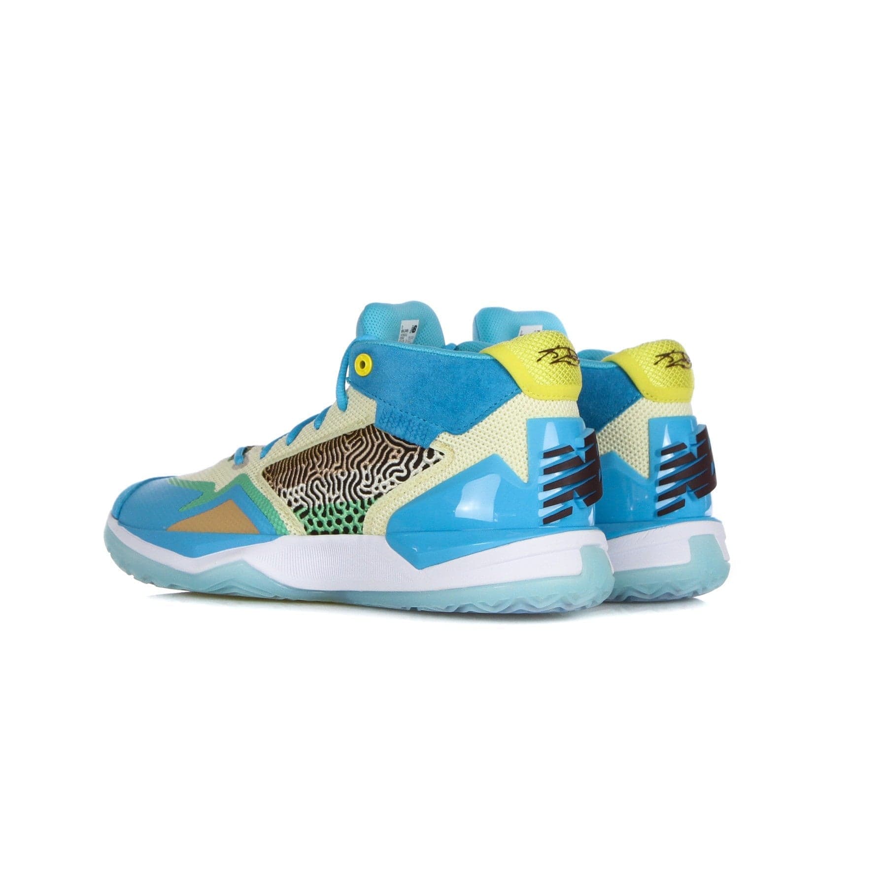 NEW BALANCE Scarpa Alta Uomo Kawhi "moreno Valley" Yellow/green/light Blue da uomo in Sneaker casual Drestige - Casamassima, commercioVirtuoso.it
