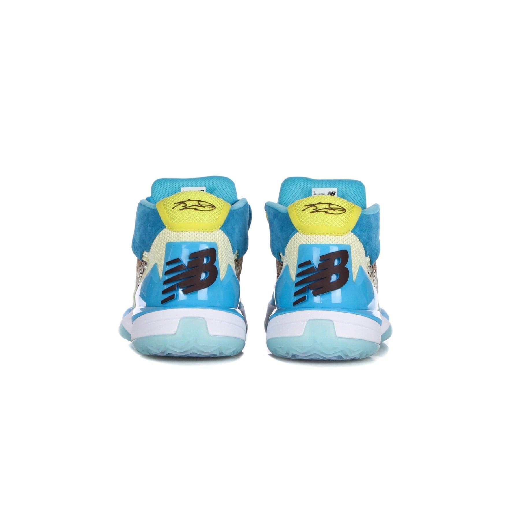NEW BALANCE Scarpa Alta Uomo Kawhi "moreno Valley" Yellow/green/light Blue da uomo in Sneaker casual Drestige - Casamassima, commercioVirtuoso.it