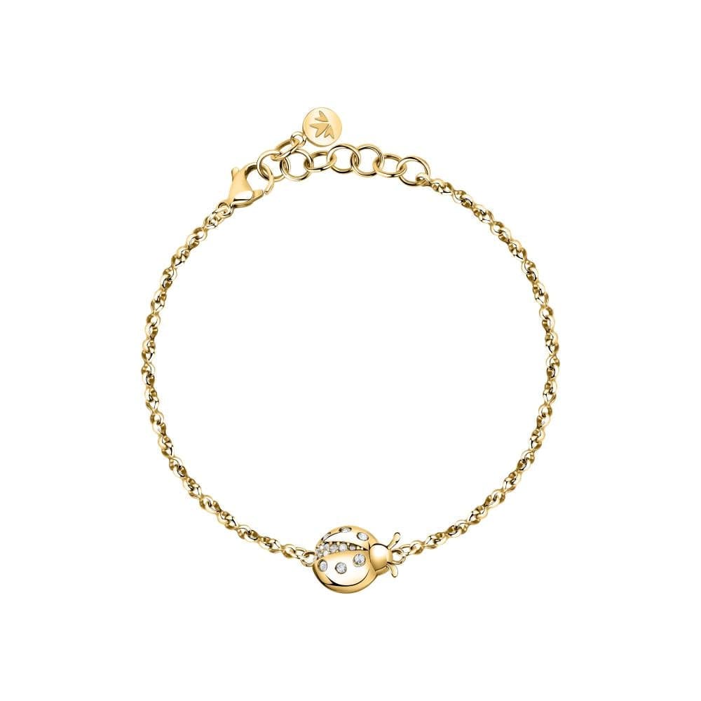 Bracciale Morellato Donna Dorato con Coccinella e Cristalli (SAVZ08) in Bracciali Web Time Orologi - Milano, commercioVirtuoso.it