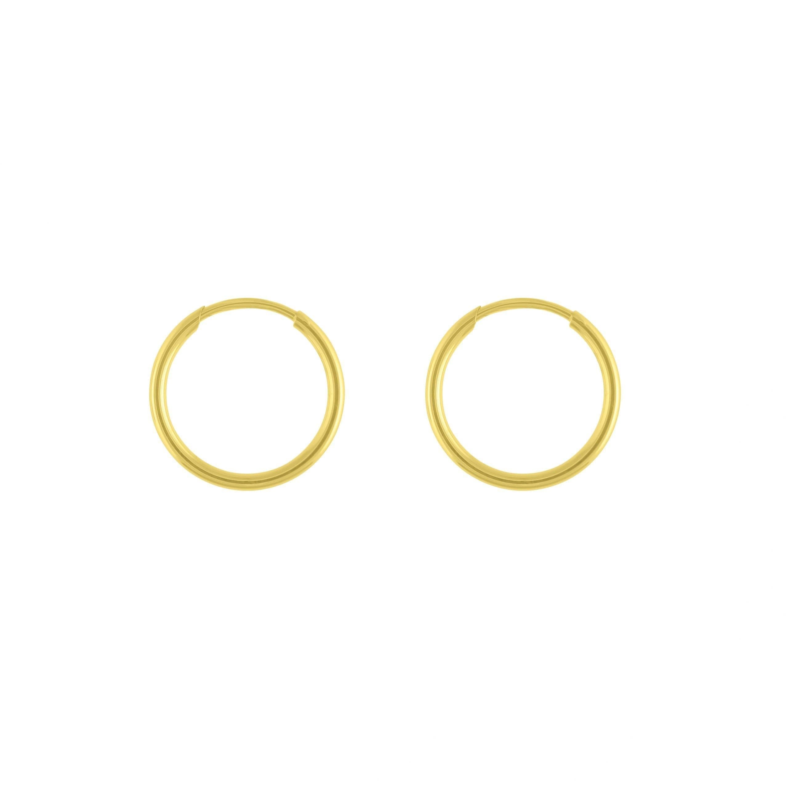 STROILI - Orecchini a cerchio Toujours oro giallo
